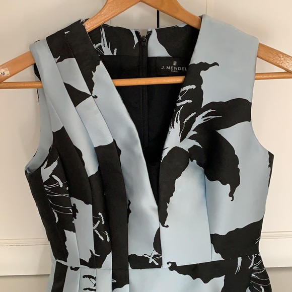 J. Mendel blue and black orchid - Picture 3 of 5